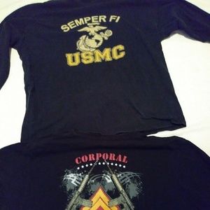 Mens Marine Corps shirts